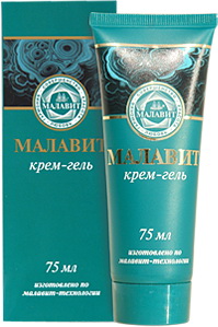 Крем-гель "Малавит" (Новая упаковка), 75 мл. ― Алтайский мёд - разнотравие