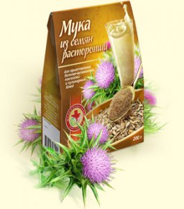 Мука из семени расторопши, 200 гр. ― Алтайский мёд - разнотравие