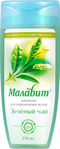 Шампунь "Малавит-Зеленый чай", 250 мл. ― Алтайский мёд - разнотравие