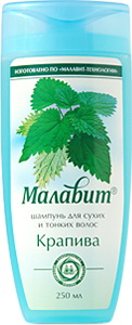 Шампунь "Малавит-Крапива", 250 мл. ― Алтайский мёд - разнотравие