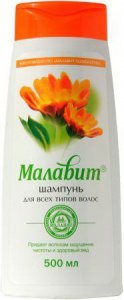 Шампунь "Малавит" для всех типов волос, 500 мл. ― Алтайский мёд - разнотравие