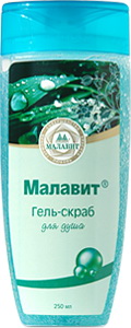 Гель-скраб для душа "Mалавит", 250 мл. ― Алтайский мёд - разнотравие