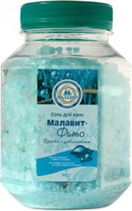 Соль для ванн "Малавит-Фито", 500г. ― Алтайский мёд - разнотравие